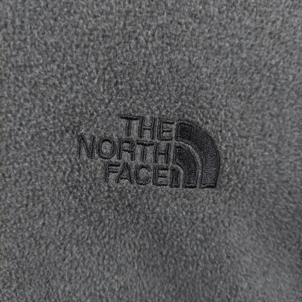 The North‎ Face Fleece Jacket Mens XL Gray 1/4 Zip Pullover Lightweight Outdoor